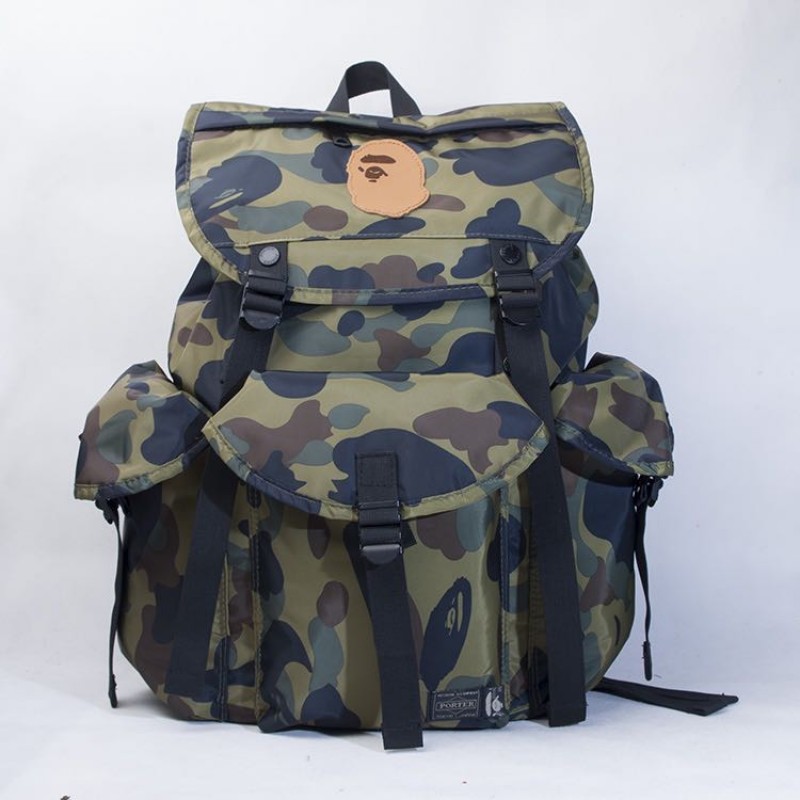 Bape x Mastermind Bagpack Green Camo